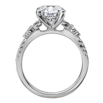Sapphire and Diamond Semi-Mount Engagement Ring 160056-RD200