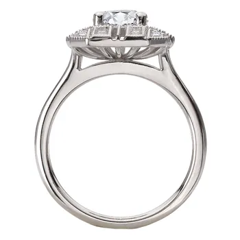 Semi-Mount Diamond Engagement Ring 160296-RD100