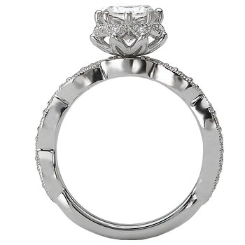 Halo Semi-Mount Diamond Ring 115293-100