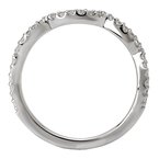 LaVie Curved Wedding Band 115167-100W