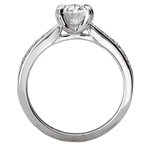 LaVie Classic Semi-Mount Diamond Ring 115466-OV075