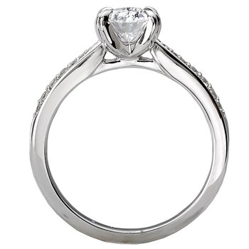 Classic Semi-Mount Diamond Ring 115466-OV075