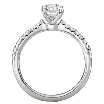 Classic Semi-Mount Diamond Ring 115474-EM075