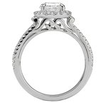 LaVie Halo Semi-Mount Diamond Ring 115319-100